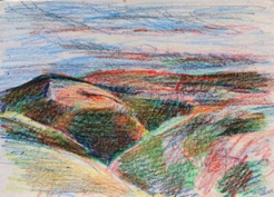 Galillee hills
crayon